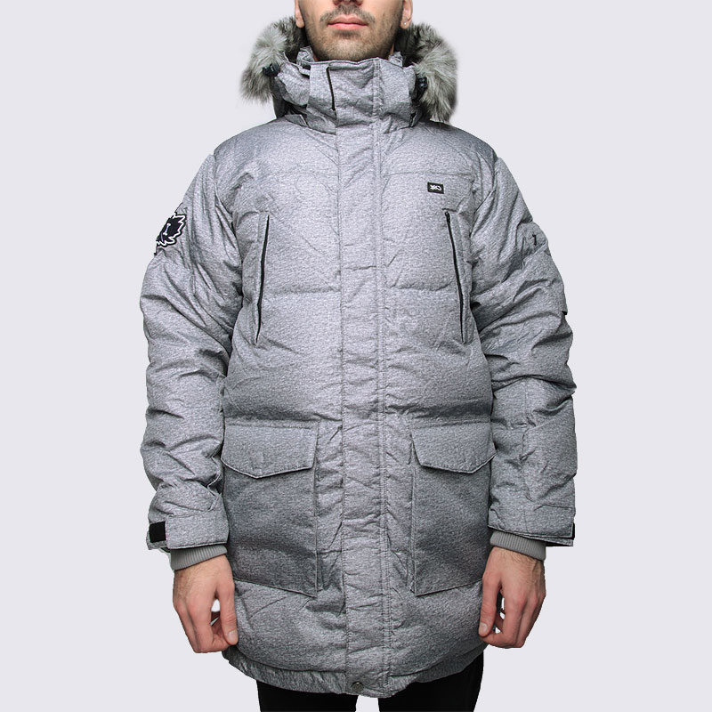 мужская серая куртка K1X Goosebump Defender 1100-0216/8899 - цена, описание, фото 3
